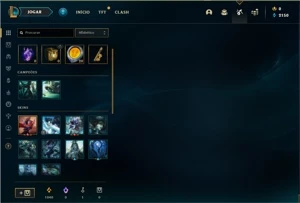 CONTA D4 LEAGUE OF LEGENDS LOL