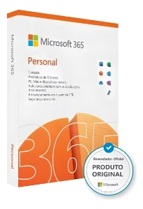Microsoft 365 Office Personal 5 Dispositivos - 1tb OneDrive - Softwares e Licenças