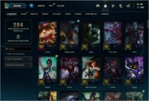 Conta unranked com Kayle Juiza e Riven Campeonato 2012 - League of Legends LOL