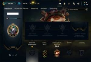 Conta unranked com Kayle Juiza e Riven Campeonato 2012 - League of Legends LOL