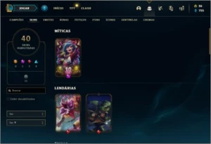 Conta unranked com Kayle Juiza e Riven Campeonato 2012 - League of Legends LOL