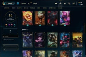 Conta unranked com Kayle Juiza e Riven Campeonato 2012 - League of Legends LOL