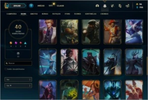 Conta unranked com Kayle Juiza e Riven Campeonato 2012 - League of Legends LOL