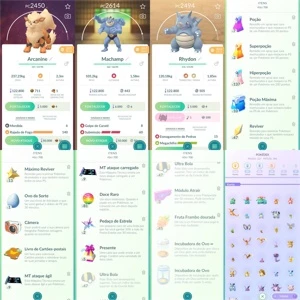 Conta Pokemon Go Level 32 - Pokémon