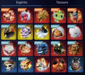 MAGA level 128 MIR4 com 3 Pet Lendário 207k POWER s/ Clã