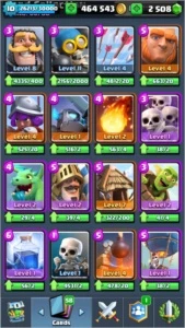 Conta Clash Royale NV 10