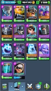 Conta Clash Royale NV 10