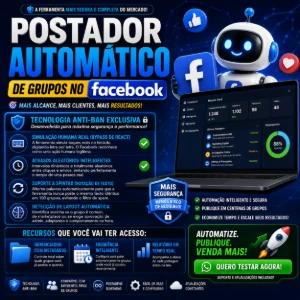 Postador Automatico Grupos Para Facebook [Atualizado 2026] - Outros