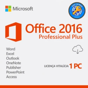 Microsoft Office 2016 Professional Plus 🔑✅ - Softwares e Licenças