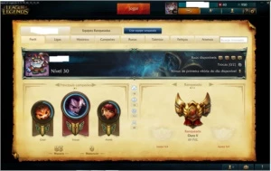 Vendo Conta Gold V - League of Legends LOL