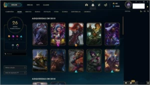 Conta unranked - League of Legends LOL