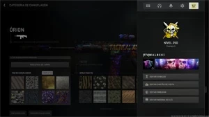 Conta Warzone 2 Com todas camuflagens e pacote Neymar - Call of Duty COD