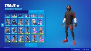 Conta Fortnite Ikonik, glow, travis + 180 skins !