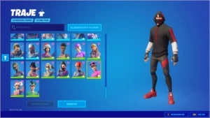 Conta Fortnite Ikonik, glow, travis + 180 skins !