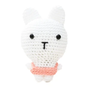 Coelho Cabeçudo em Amigurumi - Artesanato e Personalizados