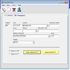 Sistema Software Programa Estacionamento E Lava Jato - Softwares e Licenças