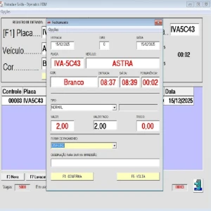 Sistema Software Programa Estacionamento E Lava Jato - Softwares e Licenças