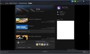 Conta STEAM Nivel 21/6 anos de serviço - vários jogos!