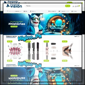 Tema Shopify Vision Generico + Atualizações e Brindes - Outros