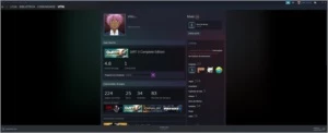 Conta Steam level 23 vac no CSGO porém com bons jogos