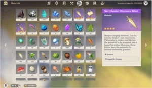 (NA) Genshin Impact AR36 Mona Ganyu Diluc Skyward Atlas