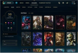 Conta League of Legends Gold 2 LOL