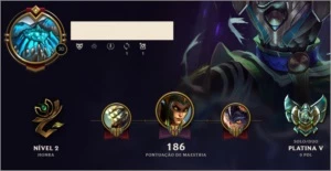 Conta Plat 5 SoloDuo | Flex Gold 3 (Borda Gold) - League of Legends LOL