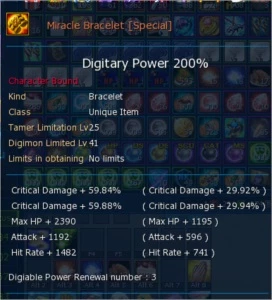 Conta Servidor Barbamon - Digimon Masters Online DMO