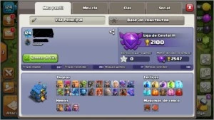 Clasf of Clans CV 12 COM 5 CONSTRUTORES DA PRA MUDAR DE NOME - Clash of Clans