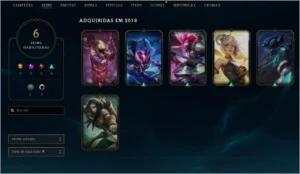 Conta League of Legends (LoL) - Gold 1