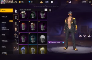 principe mocoto, lobo , ninja azul,dunck master - Free Fire