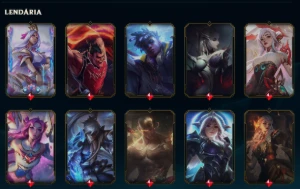 CONTA LOL PROMOÇÃO 274 SKINS/FA/MMR BOM - League of Legends