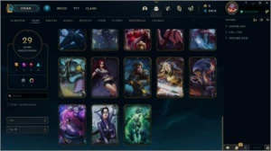 Conta League Of Legends Level 171 unranked LOL