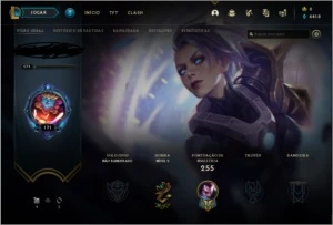Conta League Of Legends Level 171 unranked LOL