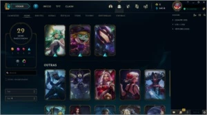 Conta League Of Legends Level 171 unranked LOL