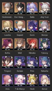 Conta honkai SR lvl 70 jogo dês do primeiro dia - Outros