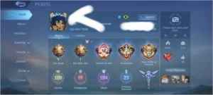 Conta perfeita - Mobile Legends