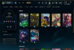 Conta Mestre com 70 Champs e 16 Skins ( 154 PDL ) - League of Legends LOL