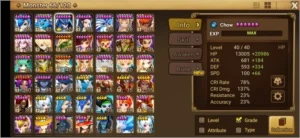#377 EUROPA Chow Ritesh Psama XingZhe - Summoners War