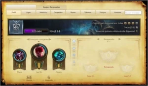 Conta Smurf Unranked League Of Legends - 2 Skins Legado LOL