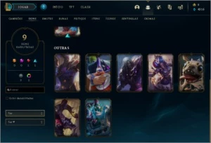 CONTA DIAMANTE 3 LVL 251 - League of Legends LOL