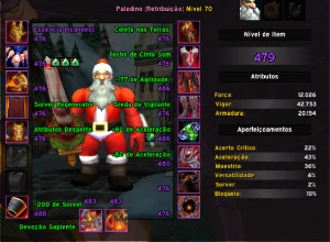 Paladino 480 Ilvl - Com arma lendaria Fyrakk - Blizzard