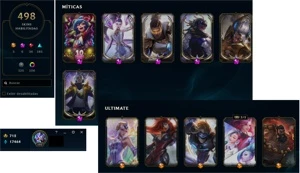 Conta Leagues of legends lvl 197 + Valorant - League of Legends LOL