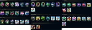 Conta Leagues of legends lvl 197 + Valorant - League of Legends LOL