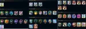 Conta Leagues of legends lvl 197 + Valorant - League of Legends LOL