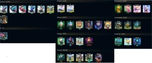 Conta Leagues of legends lvl 197 + Valorant - League of Legends LOL