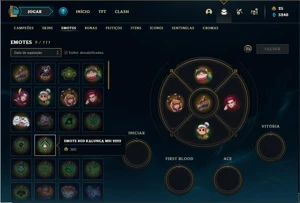 Conta ouro 4 com 25 Champs e 4 Skins - League of Legends LOL