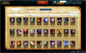 Conta League of legends Gold 2 LOL
