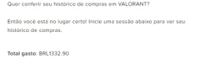 Conta Valorant Dima/ascendente + de 1300 R$ gastos.