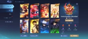 Todas Skins Jujutsu+Hunter+Starwars, 674 Skins, Full Emblema - Mobile Legends